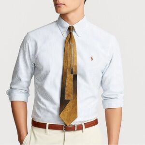 Irvine Park tie men’s handmade silk tie vintage geometric mid-century abstract